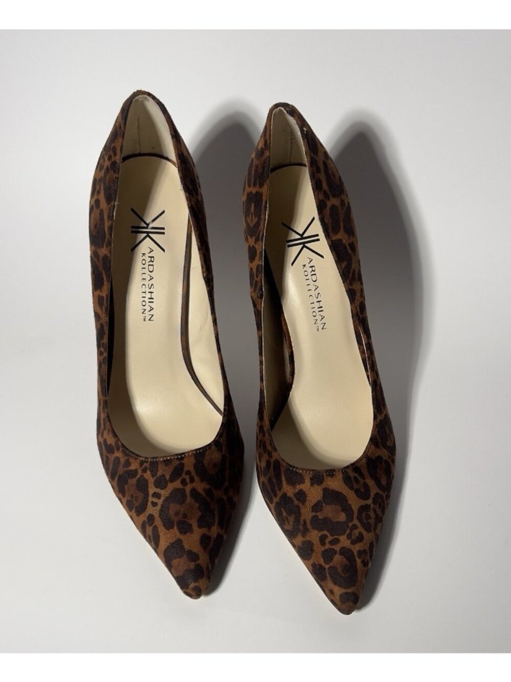 Kardashian Kollection Women’s Leopard Print Stiletto Pumps Size 9M